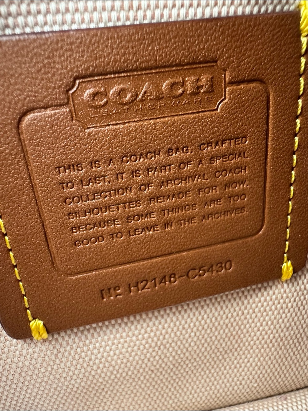 Coach Swinger 20 C5430 Glovetanned Pink Leather Chain Shoulder Crossbody Bag - Picture 8 of 9